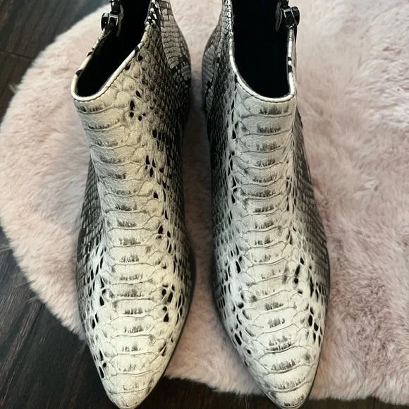 ASOS snakeskin booties - Picture 2 of 2